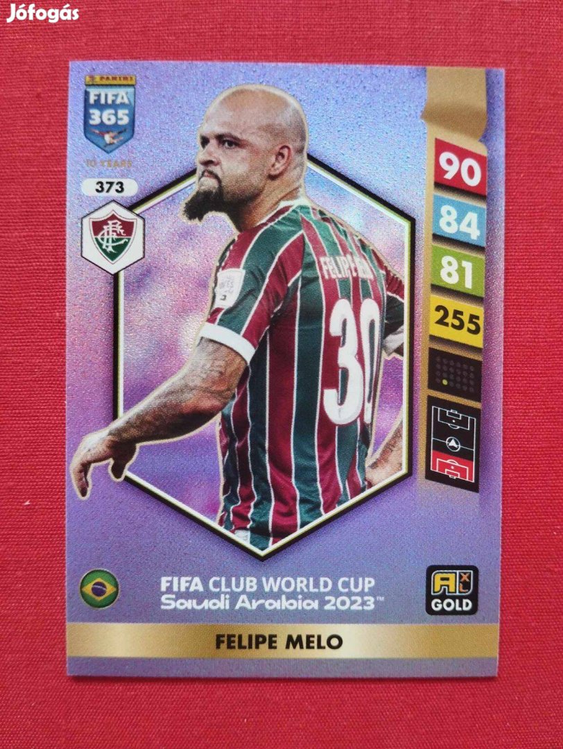 Felipe Melo (Fluminense) FIFA 365 2025 World Cup 2023 focis kártya