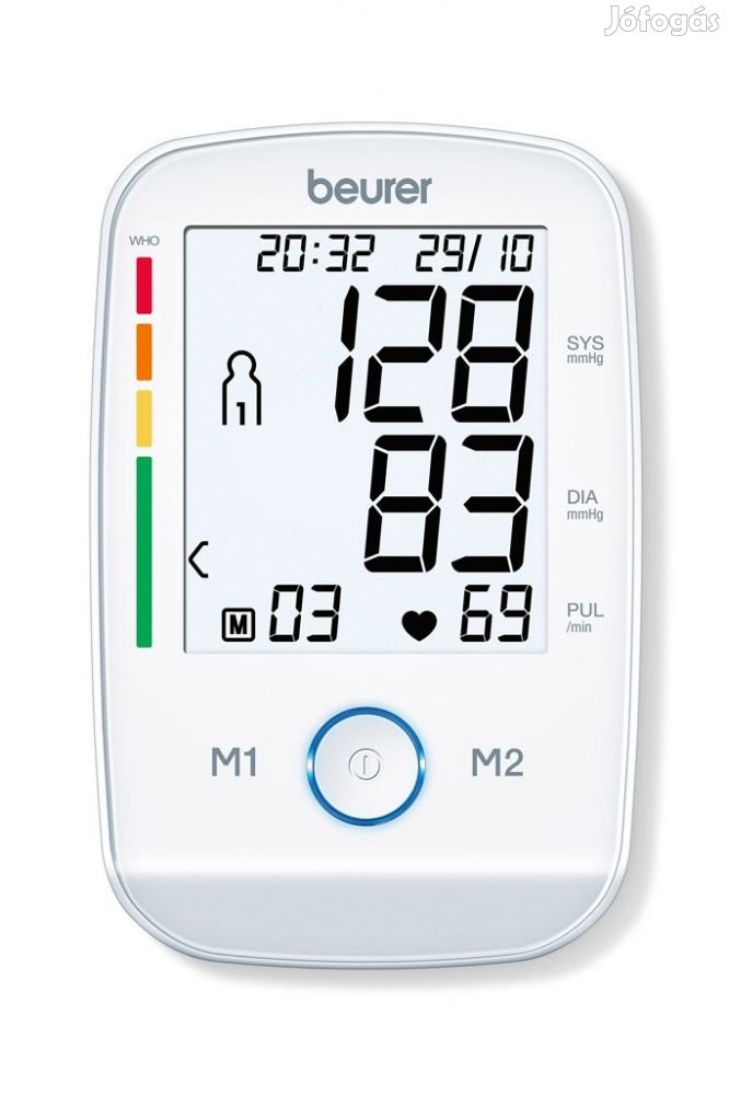 Felkaros vérnyomásmérő Beurer BM 45, 3 év garanciával