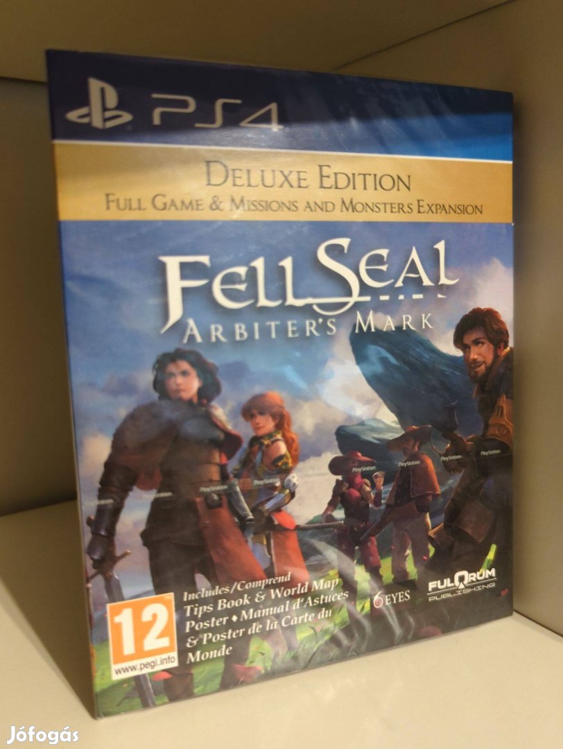 Fell Seal: Arbiters Mark Deluxe Edition Új, bontatlan PS4 Playstation