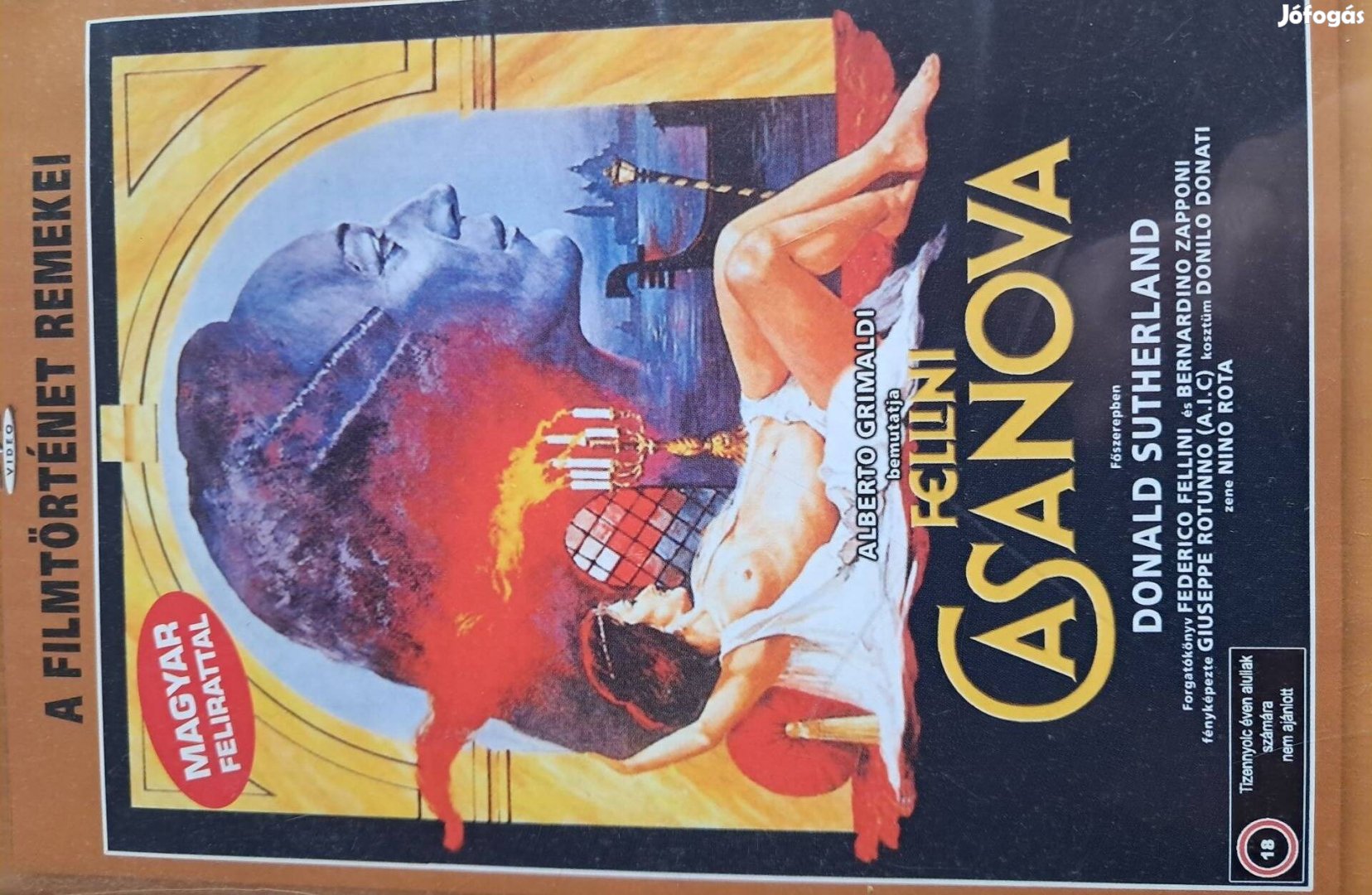 Fellini Casanova. Donald Sutherland