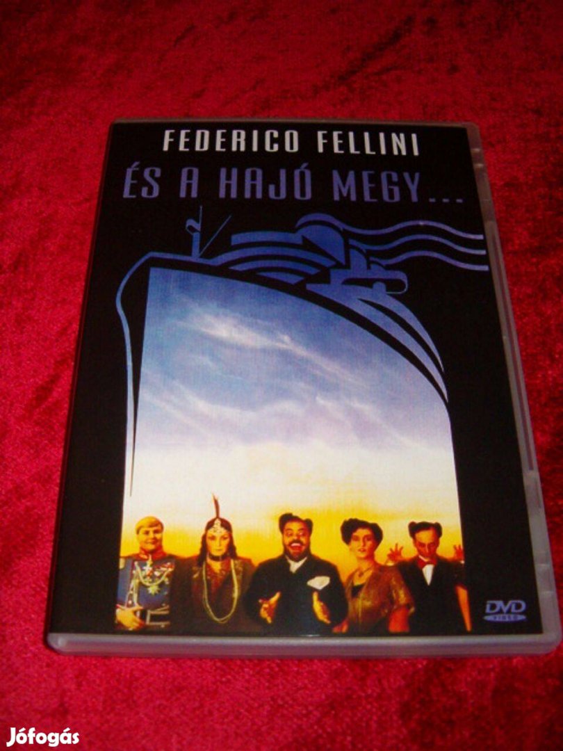 Fellini: És a hajó megy DVD (feliratos)