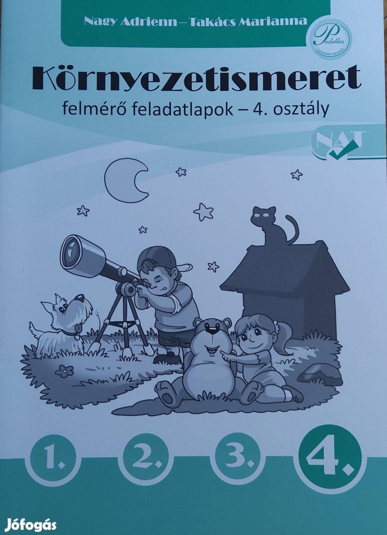 Felmérő feladatlapok - környezetismeret 4. osztály