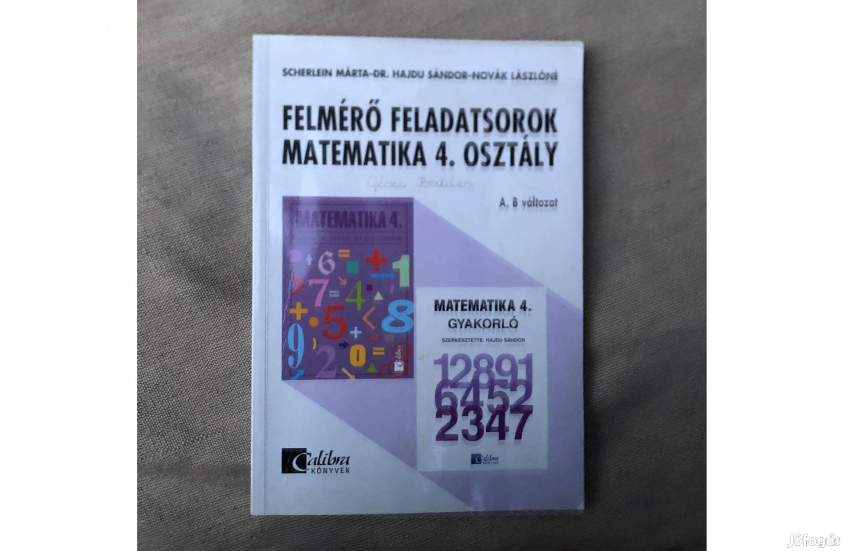 Felmérő feladatsorok matematika 4.osztály 1000 Ft