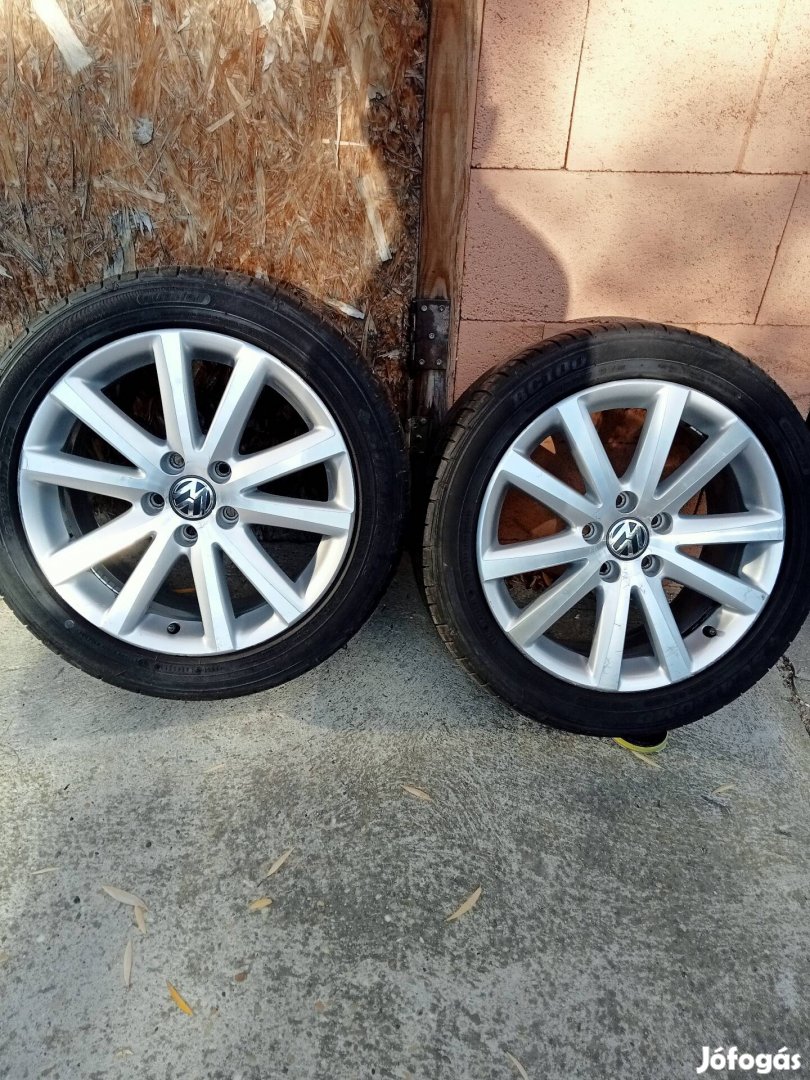 Felni Alufelni R17 5x112 gyári Volkswagen Golf Passat Skoda 