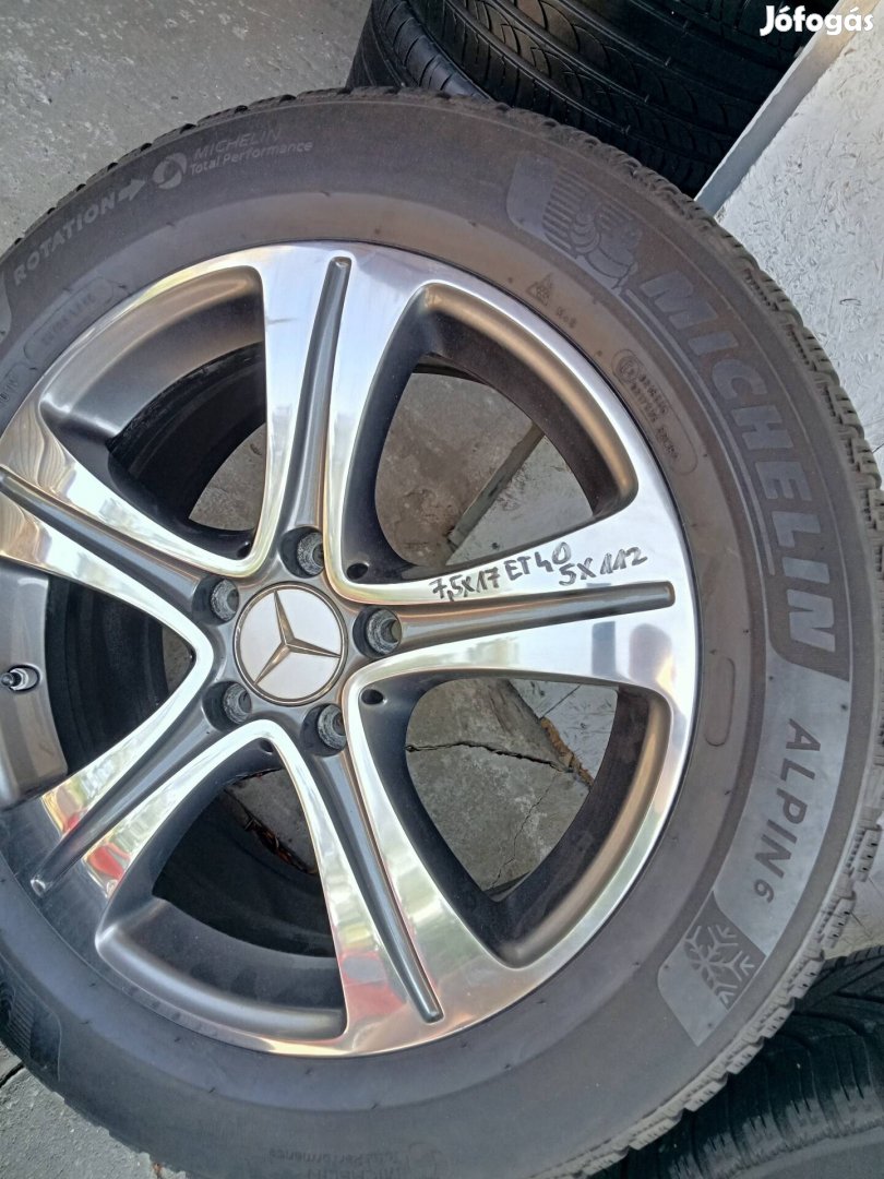 Felni Alufelni R17 gyári Mercedes Benz 5x112