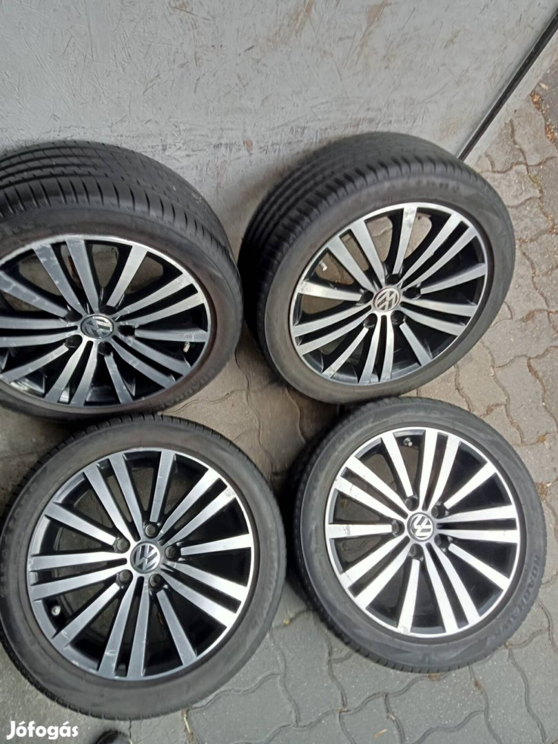 Felni Alufelni R17 gyári Volkswagen Passat Skoda Audi 