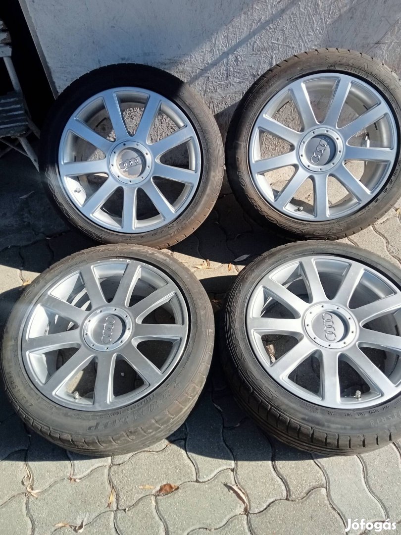 Felni Alufelni R18 ET 20 gyári Audi 5x112 