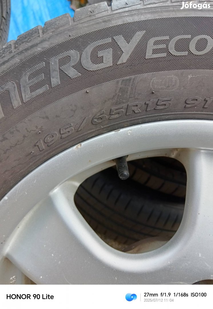 Felni gumival Hankook gumival 