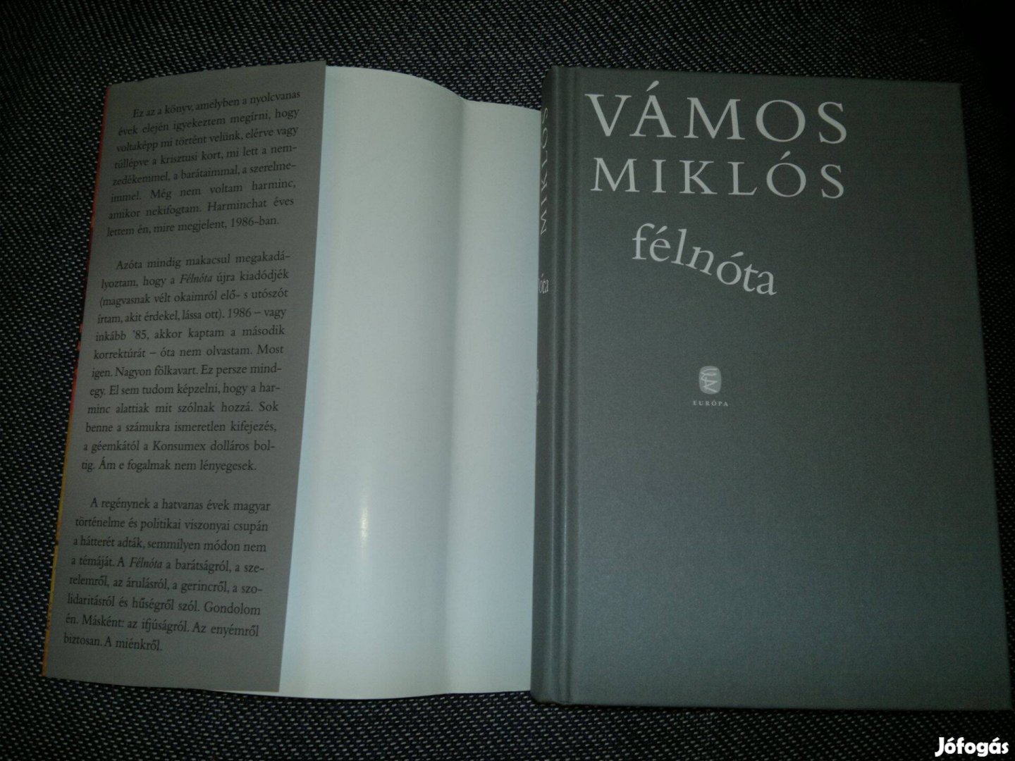 Félnóta : Vámos Miklós: Új