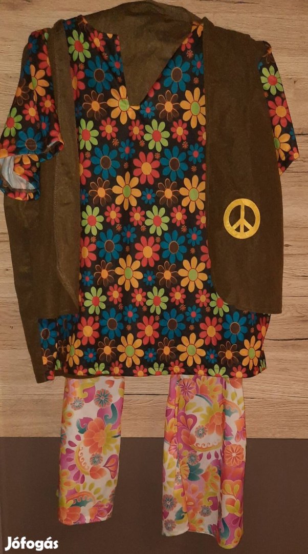 Felnőtt hippy jelmez