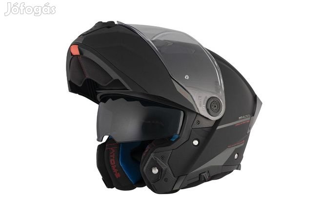 Felnyitható bukósisak MT Helmets Atom 2 SV matt fekete S