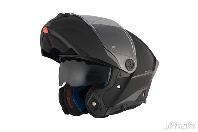 Felnyitható sisak MT Helmets Atom 2 SV matt fekete L