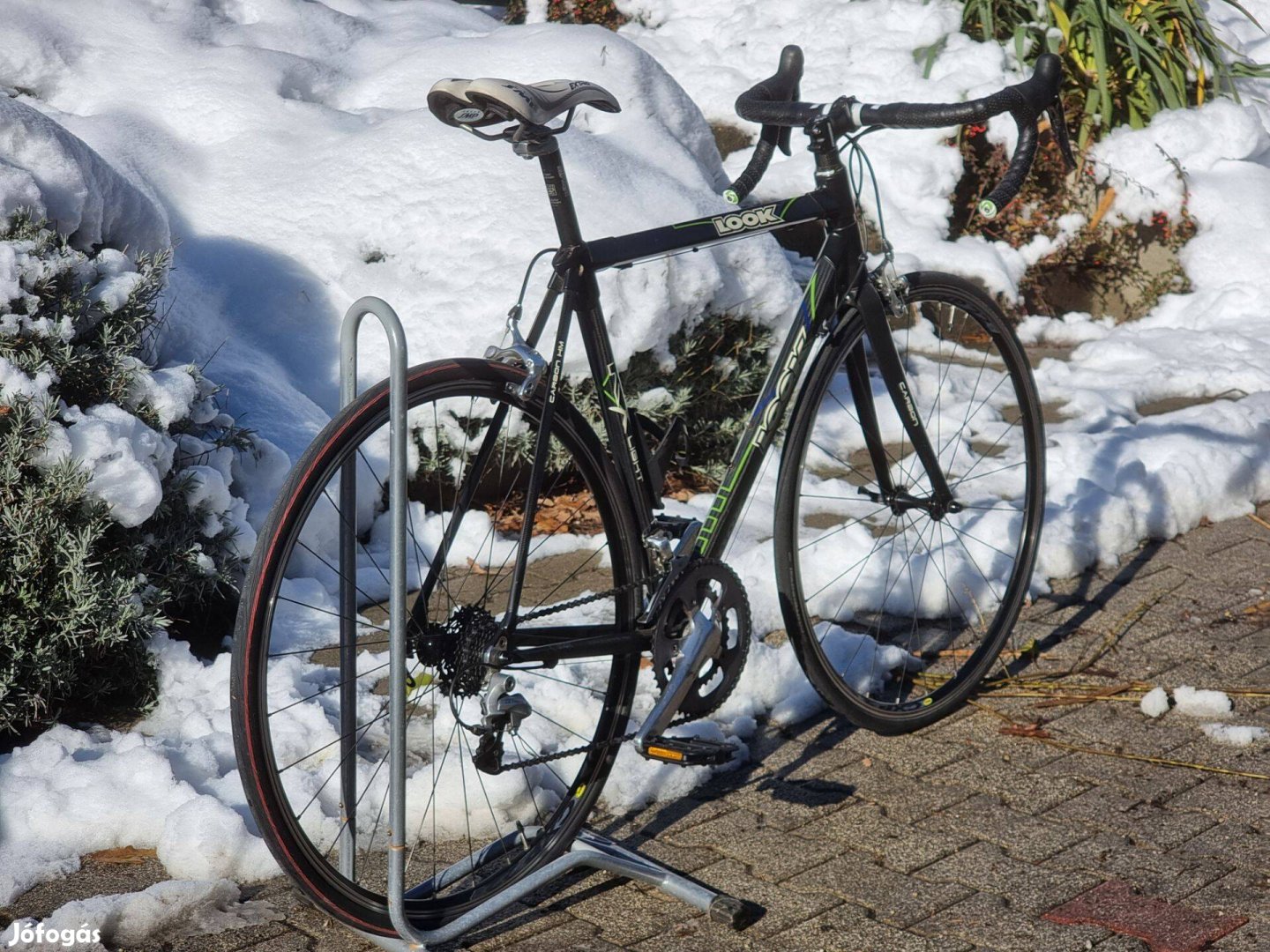 Felső kat. pehelykönnyű Look outi full Ultegra Mavic kerék Cube Trek