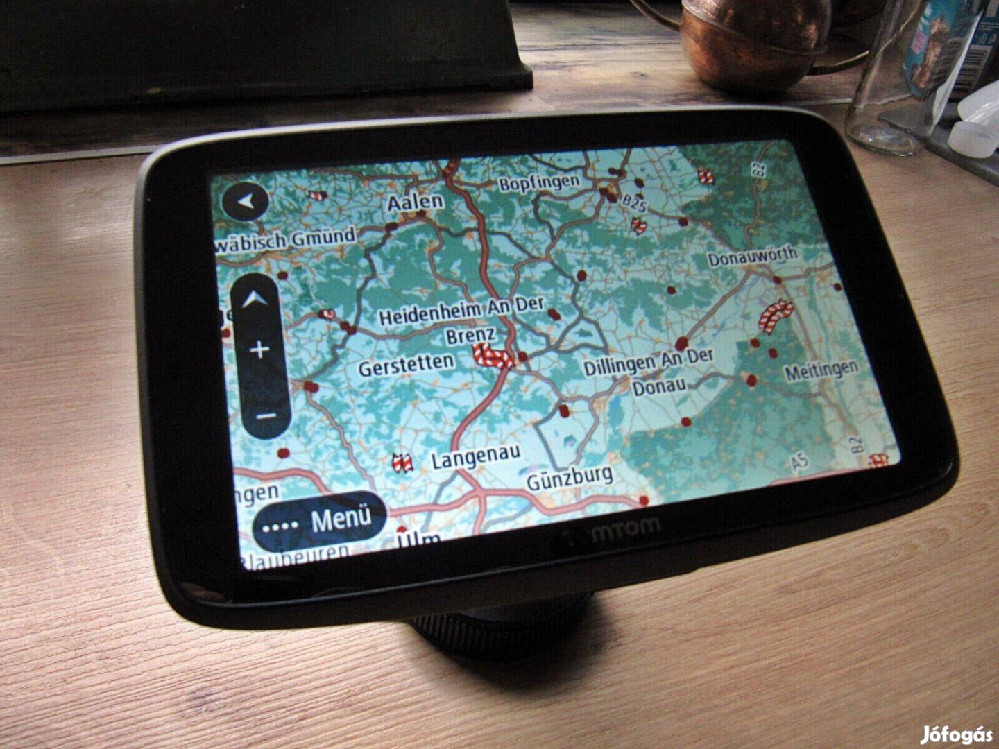 Felső kategóriás Wifi GPS Tomtom GO6200 navigáció 2024 világtérkép TMC