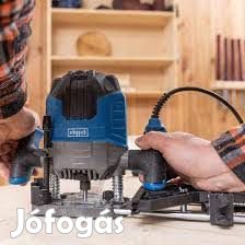 Felsőmaró Scheppach WRT1200 20 darabos vágókészlettel | 11 000-30 000