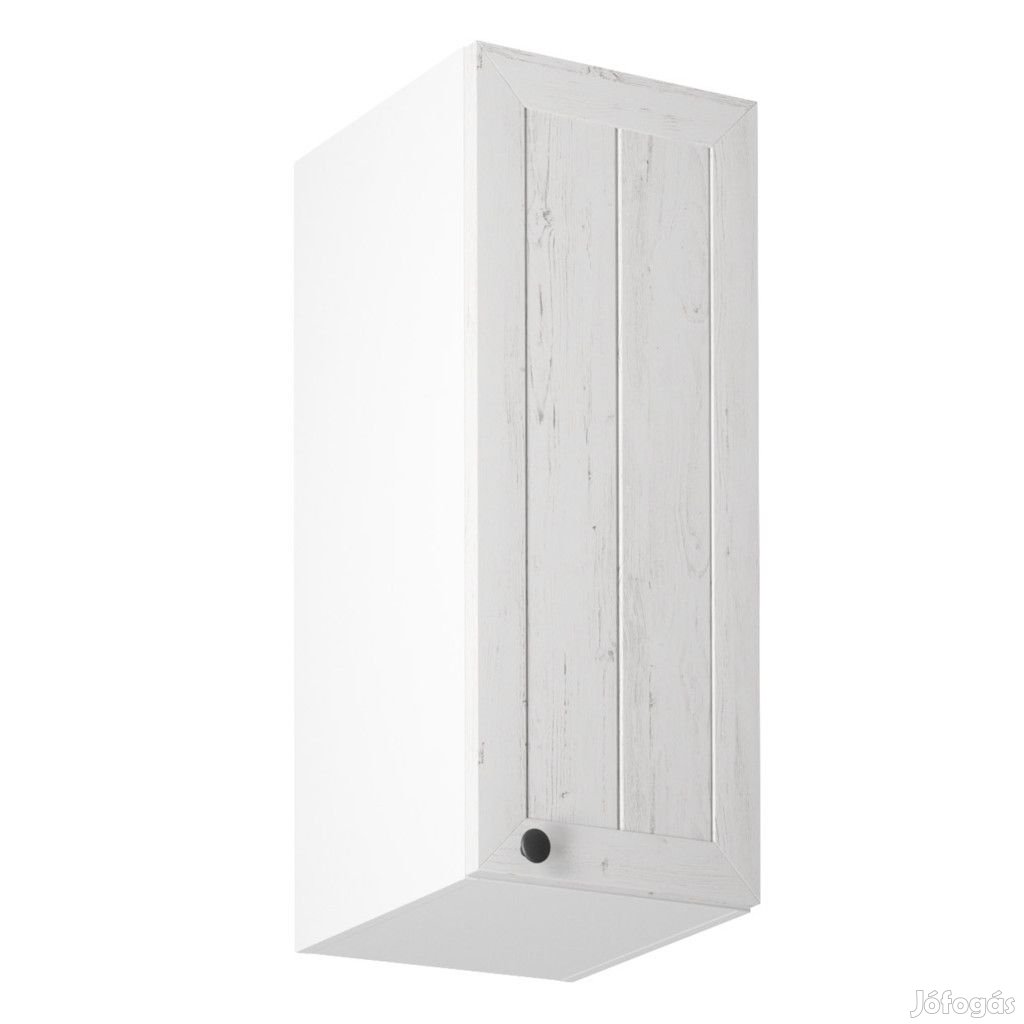 Felsőszekrény G30, jobbos, fehér/sosna andersen, PROVANCE
