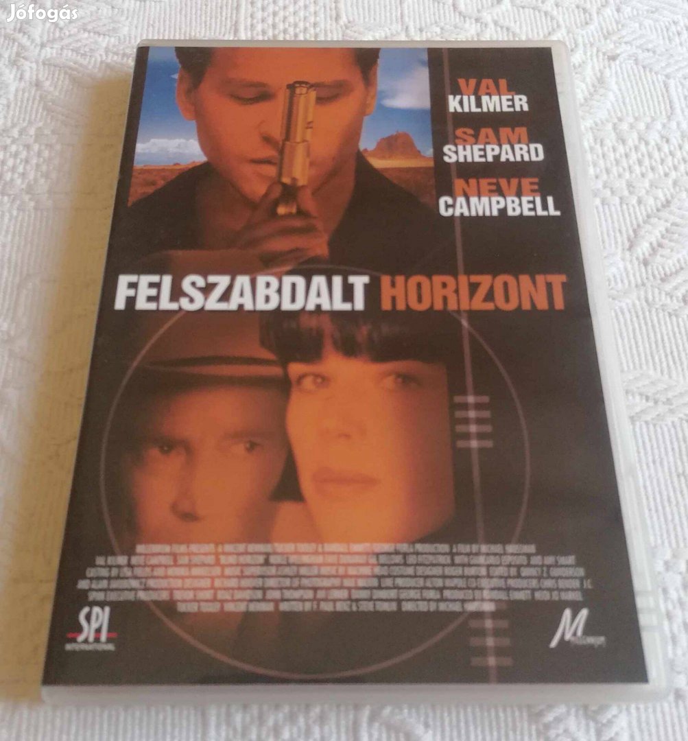 Felszabdalt horizont DVD Film Val Kilmer Neve Campbell