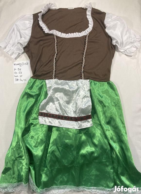 Felszolgáló jelmez, pincérnő jelmez, felnőtt jelmez G158