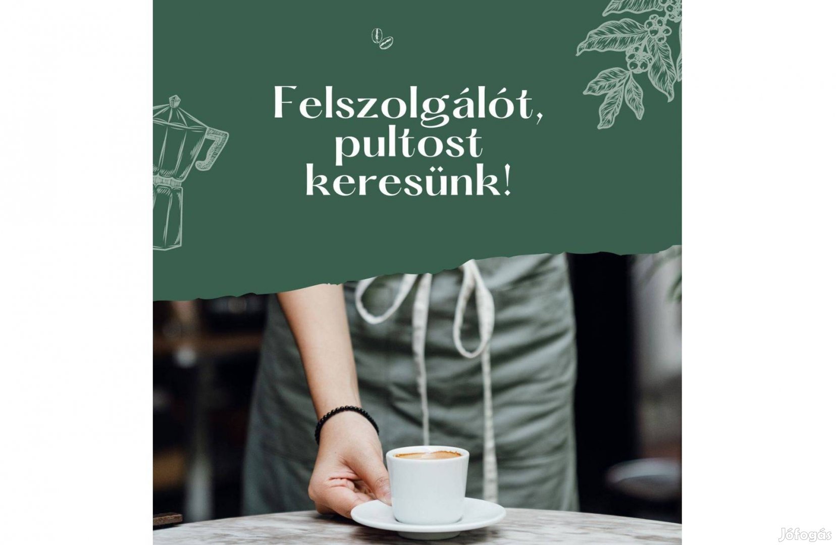 Felszolgálót, pultost