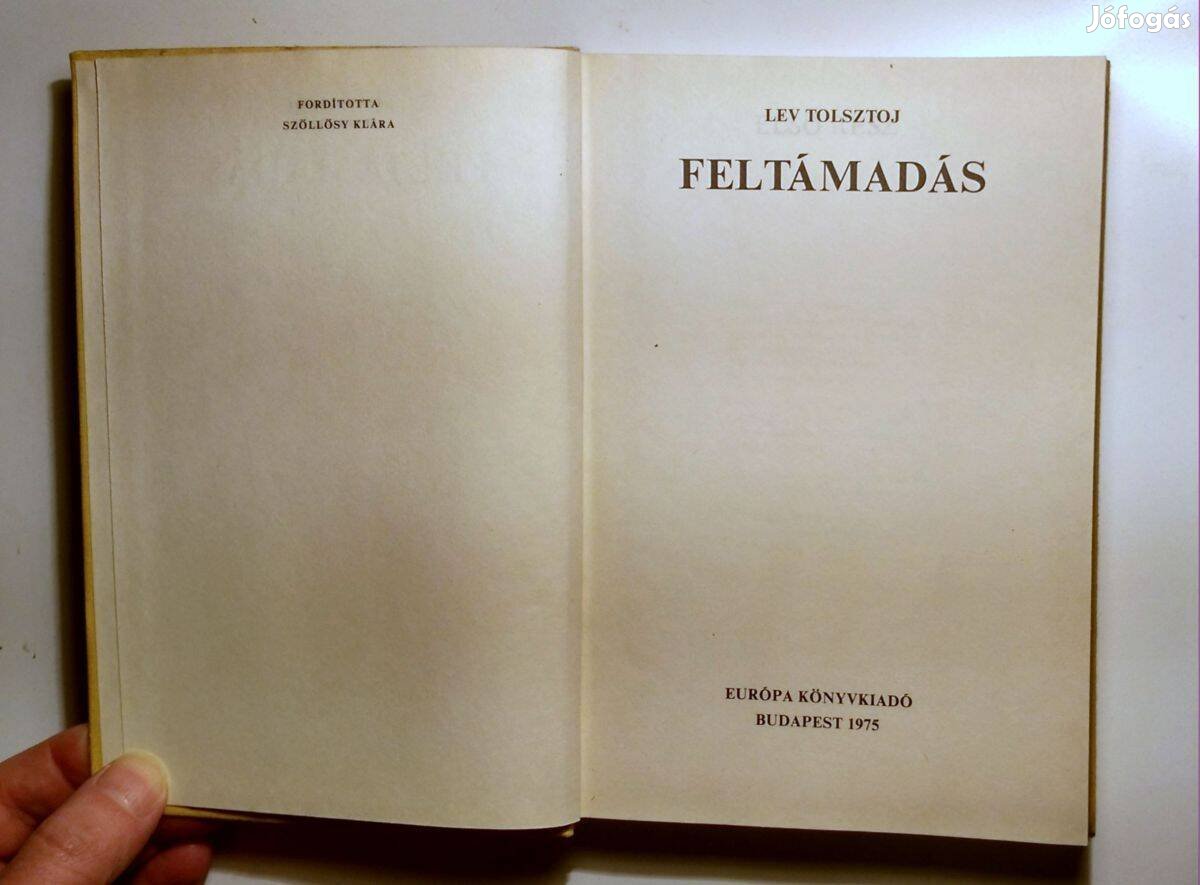 Feltámadás (Lev Tolsztoj) 1975 (8kép+tartalom)