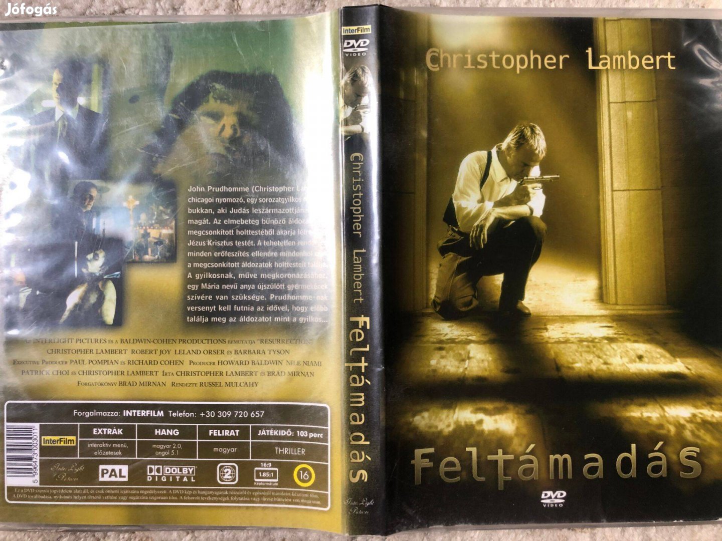 Feltámadás (karcmentes, Christopher Lambert, Interfilm kiadás) DVD