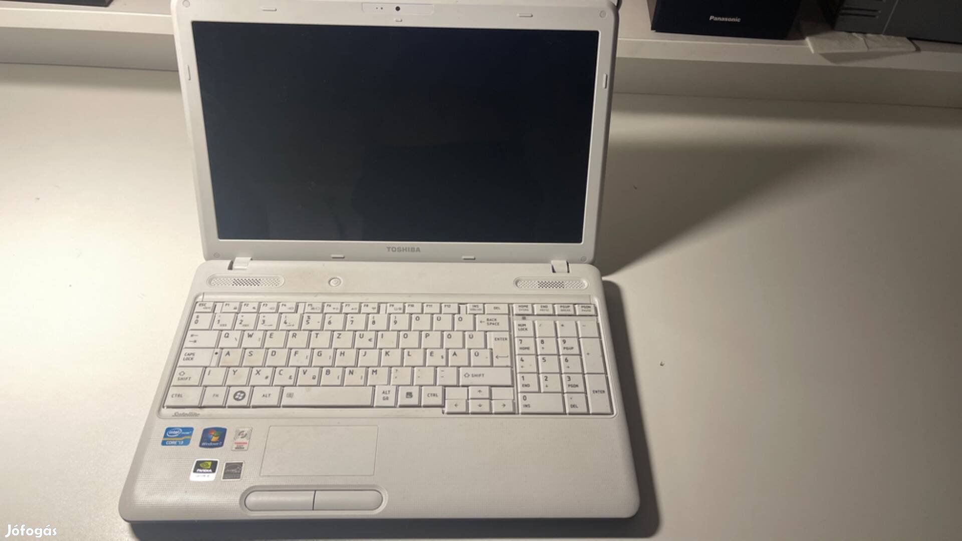 Felturbózott Toshiba Satellite C660, hibás billentyűzet