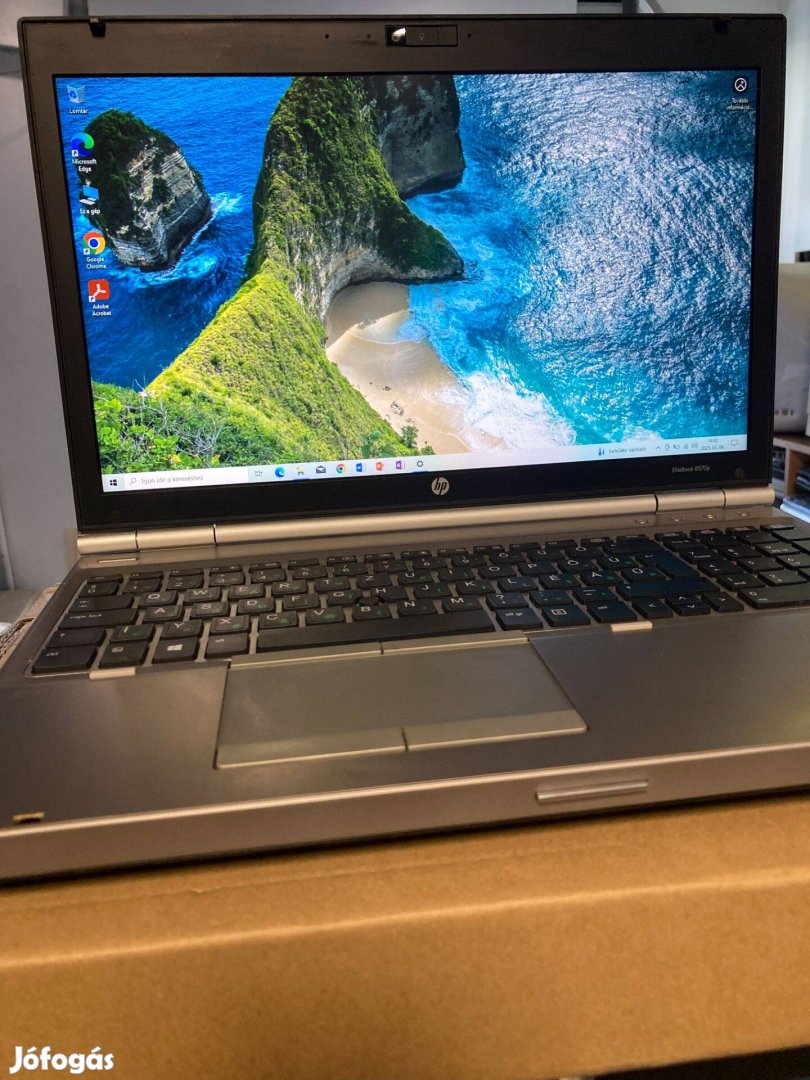 Felújított HP laptop: i5, 8GB RAM, 480GB SSD