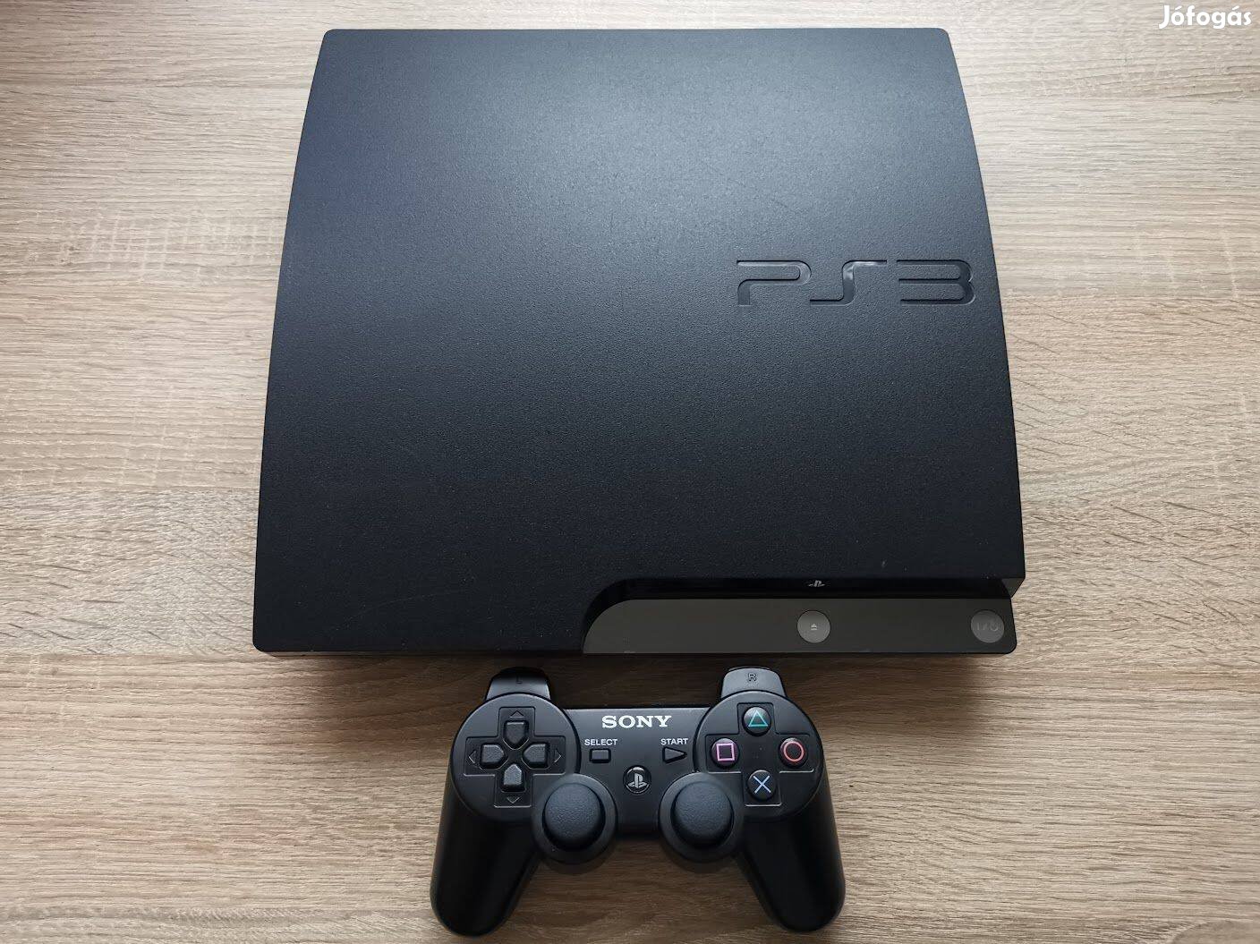 Felújított Playstation 3 Slim 4.91 Cfw magyarosított PS3 játékokkal