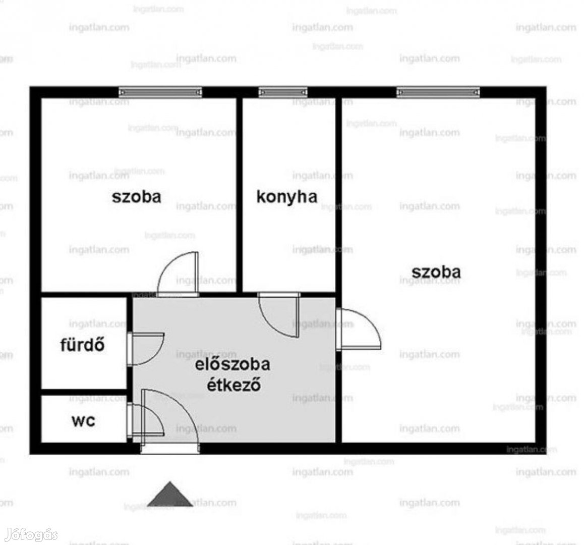 Felújított, azonnal költözhető lakás a Duna-partnál III. kerületben