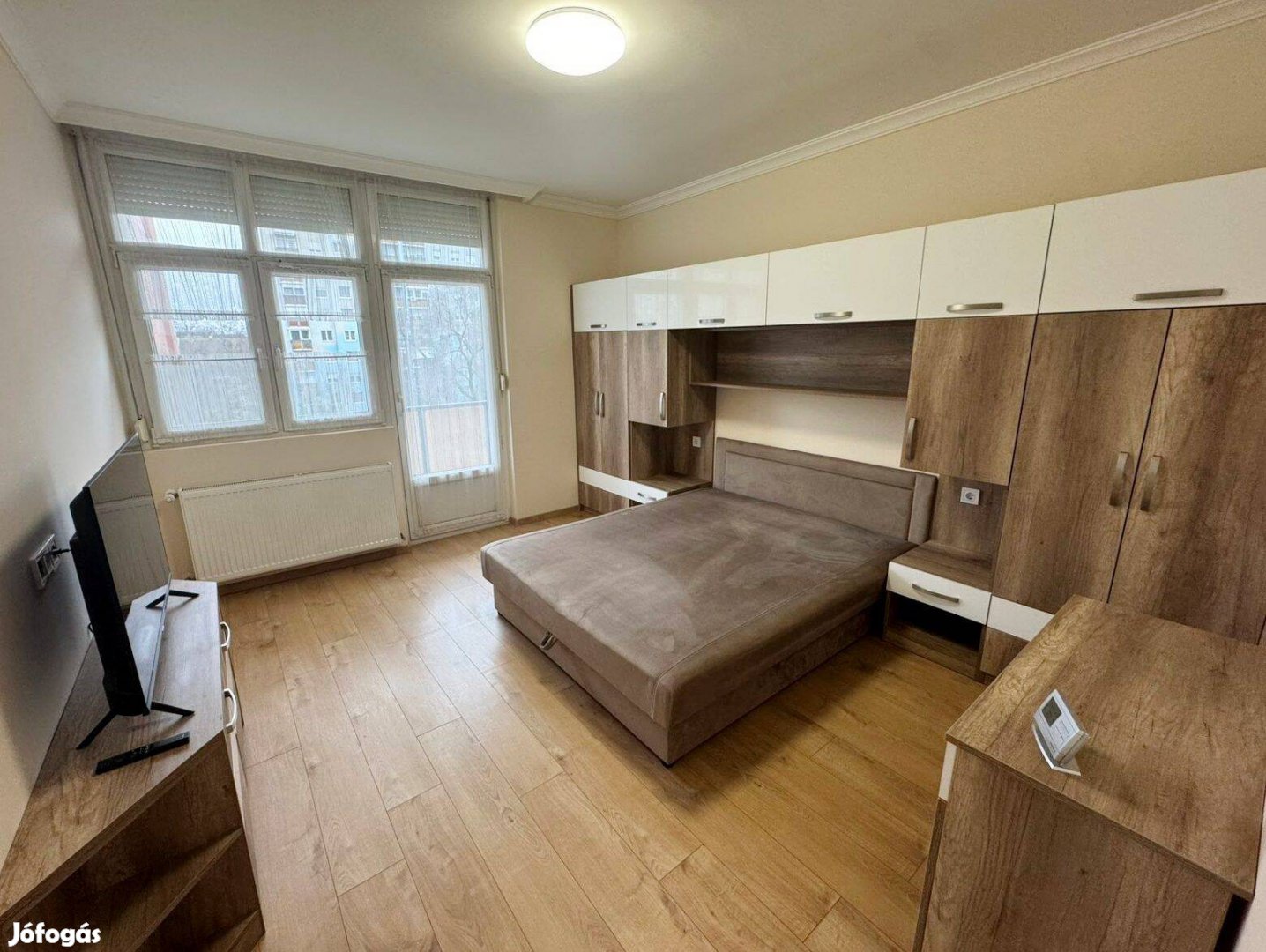 Felújított, erkélyes lakás kiadó a Toldi utcán! Azonnal
