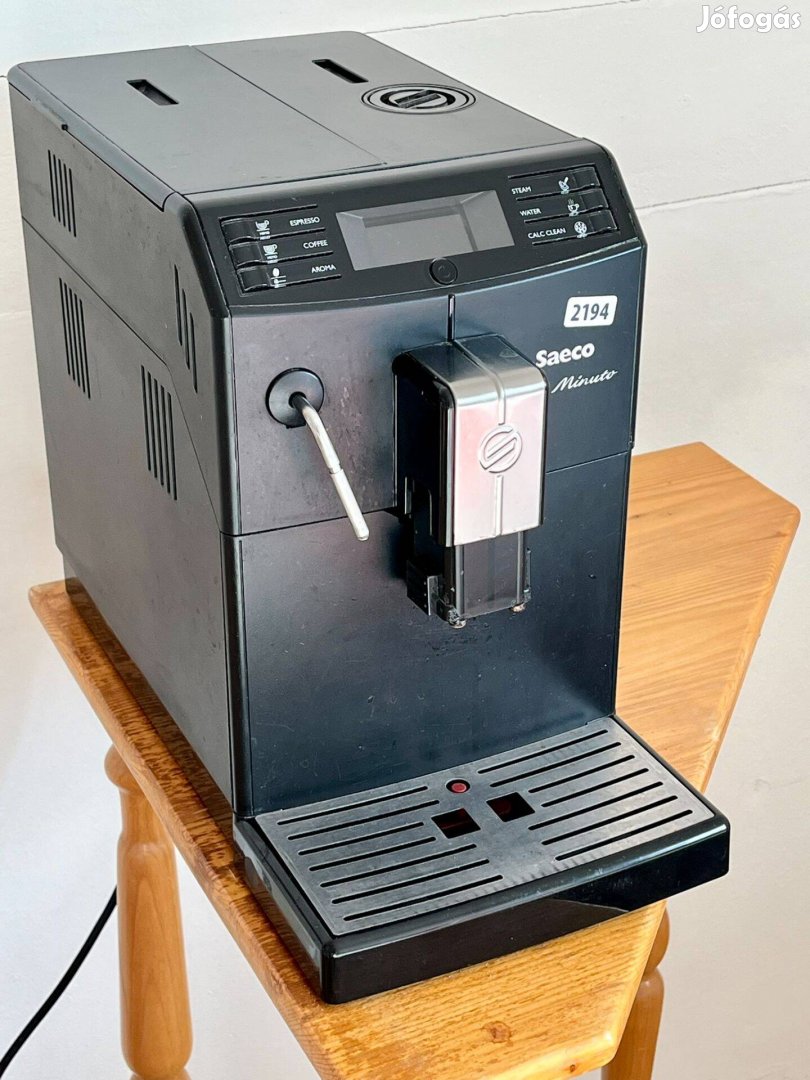 Felújított automata darálós kávégép Saeco Minuto
