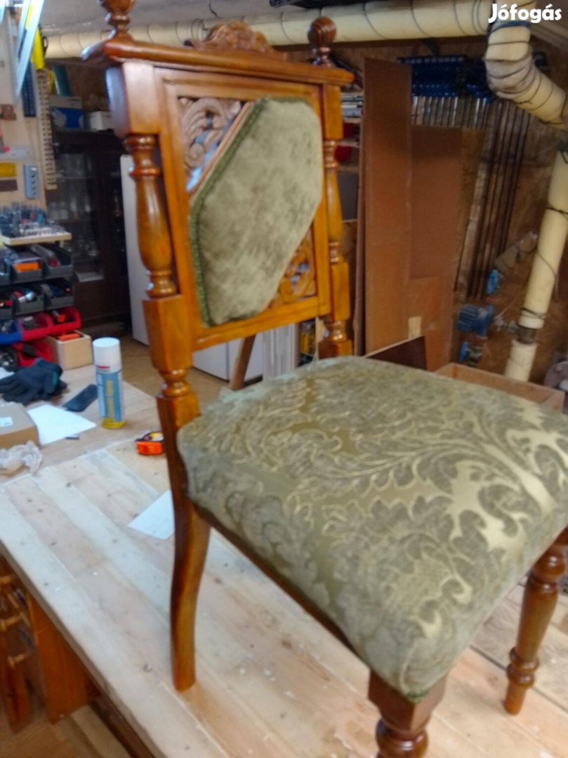Felújított kárpitozott szék eladó 4db