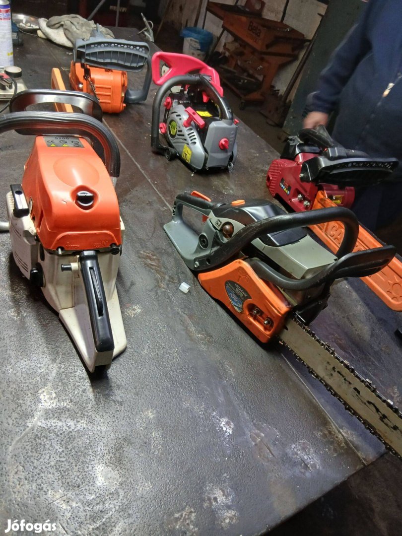 Felujitott láncfürészek