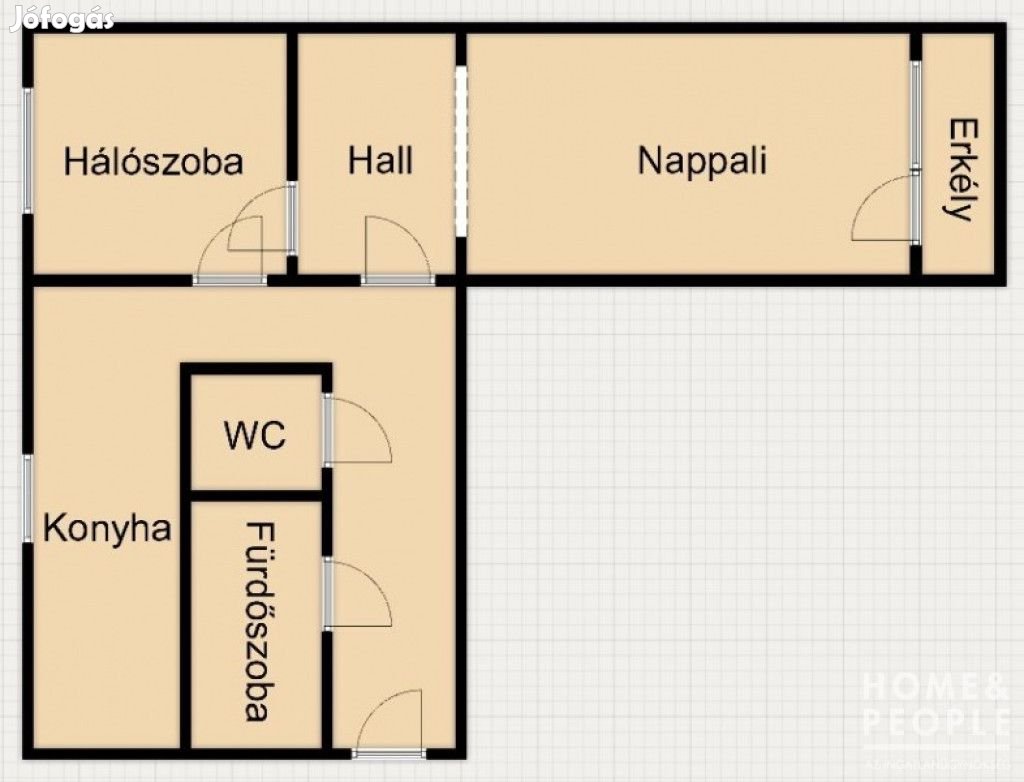 Felújított társasházi lakás Szeged, Újrókus!