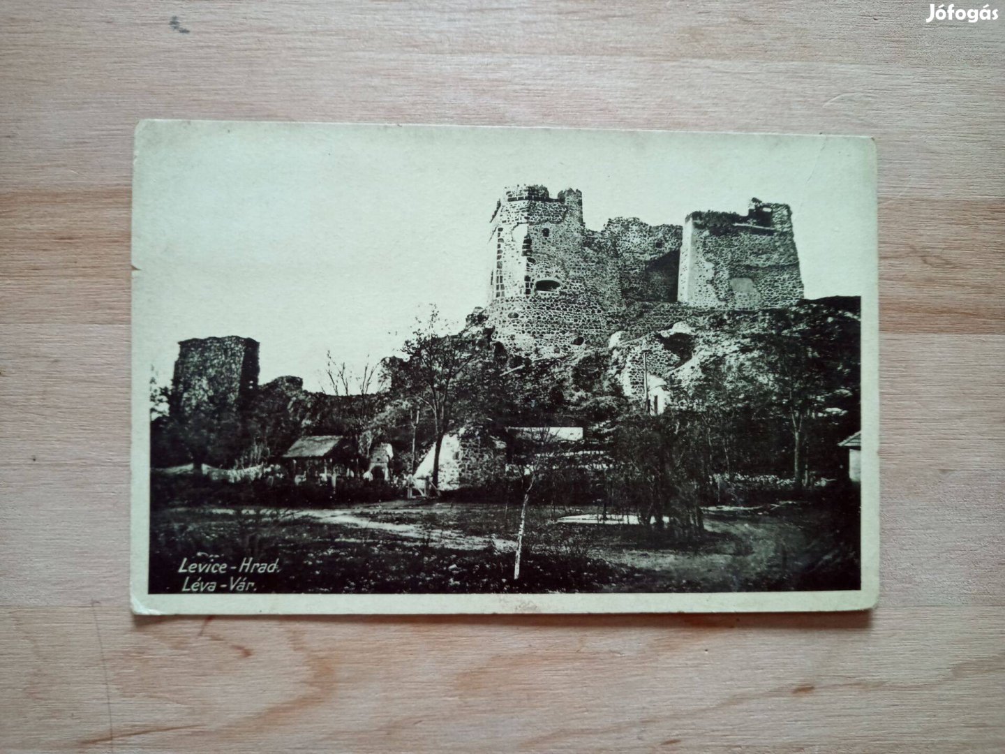 Felvidék - Léva 1916 feketefehér képeslap