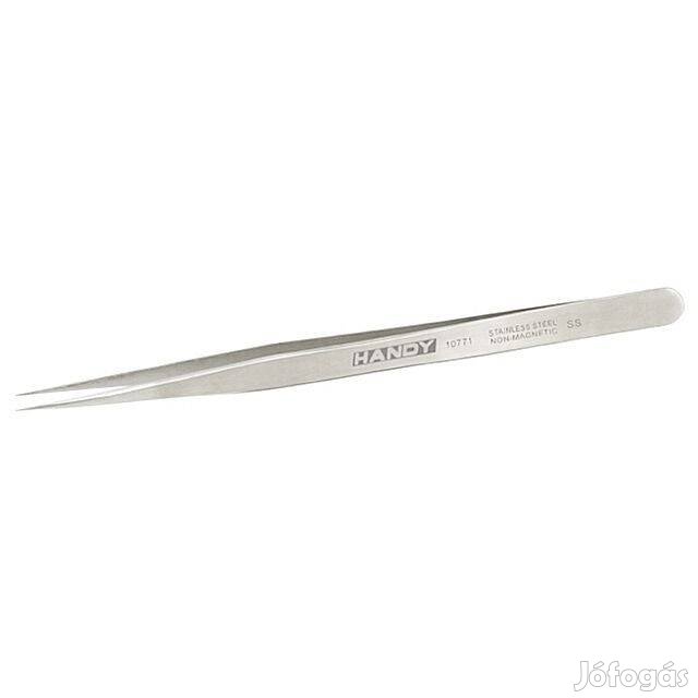 Fém Csipesz - Egyenes, Tűhegyű - 140mm