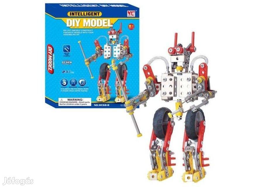 Fém Építő Készlet ( Fémépítő játék ) - Robot (237db-os) _