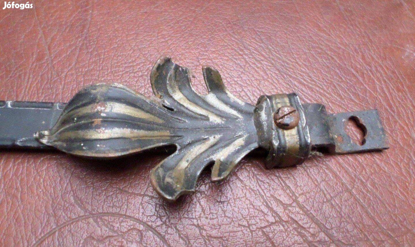 Fém ajtó dísz kézműves Új