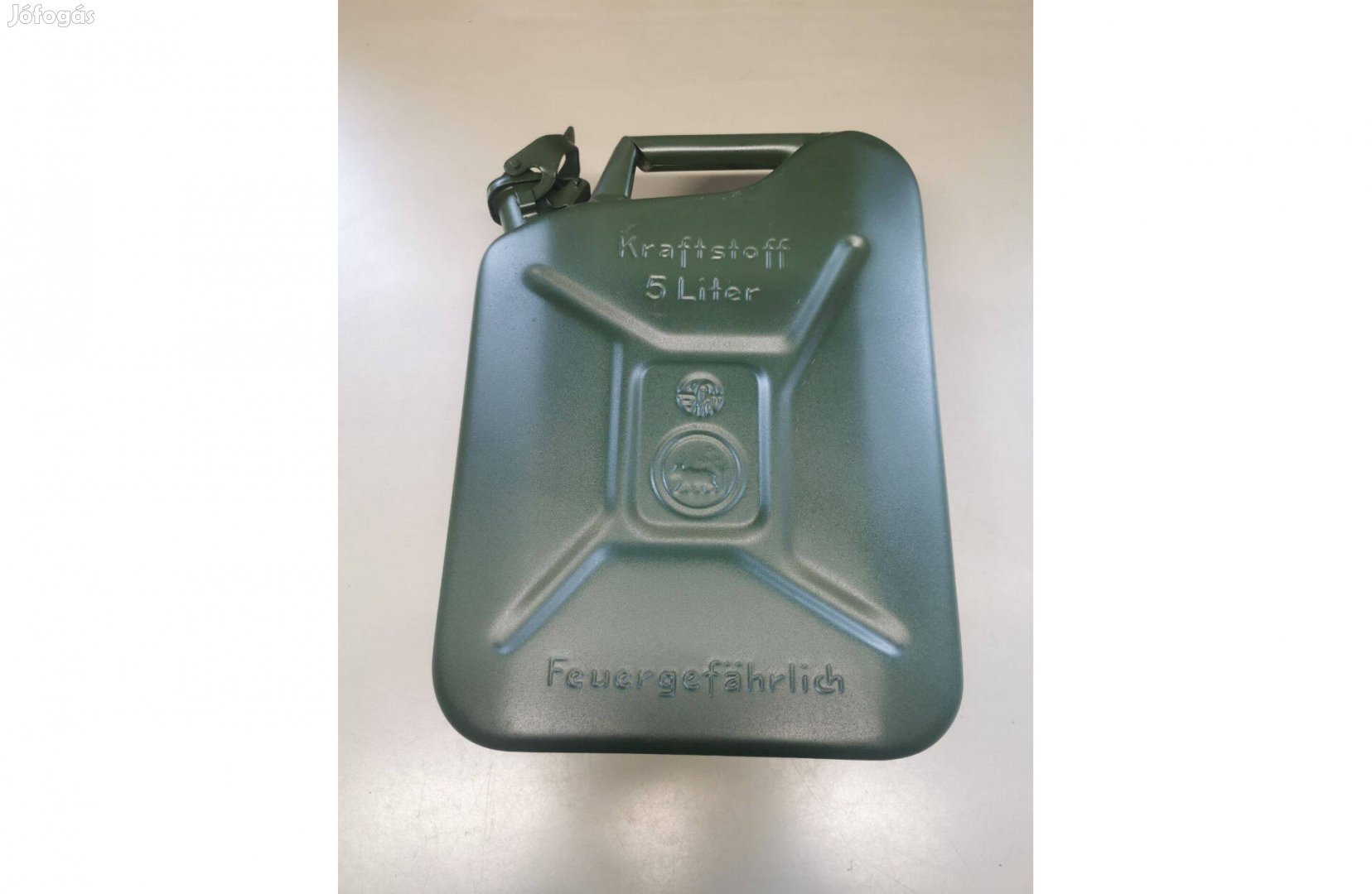 Fém benzin kanna 5 liter katonai Mz Trabant Tramp NVA NDK