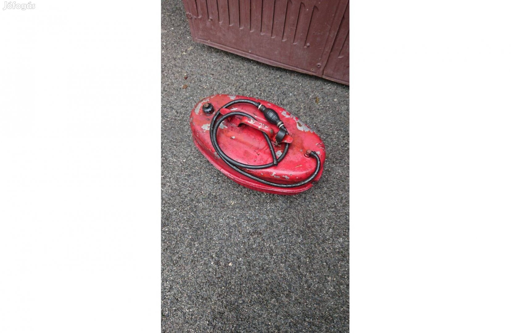 Fém benzintank benzintank 22L.-es