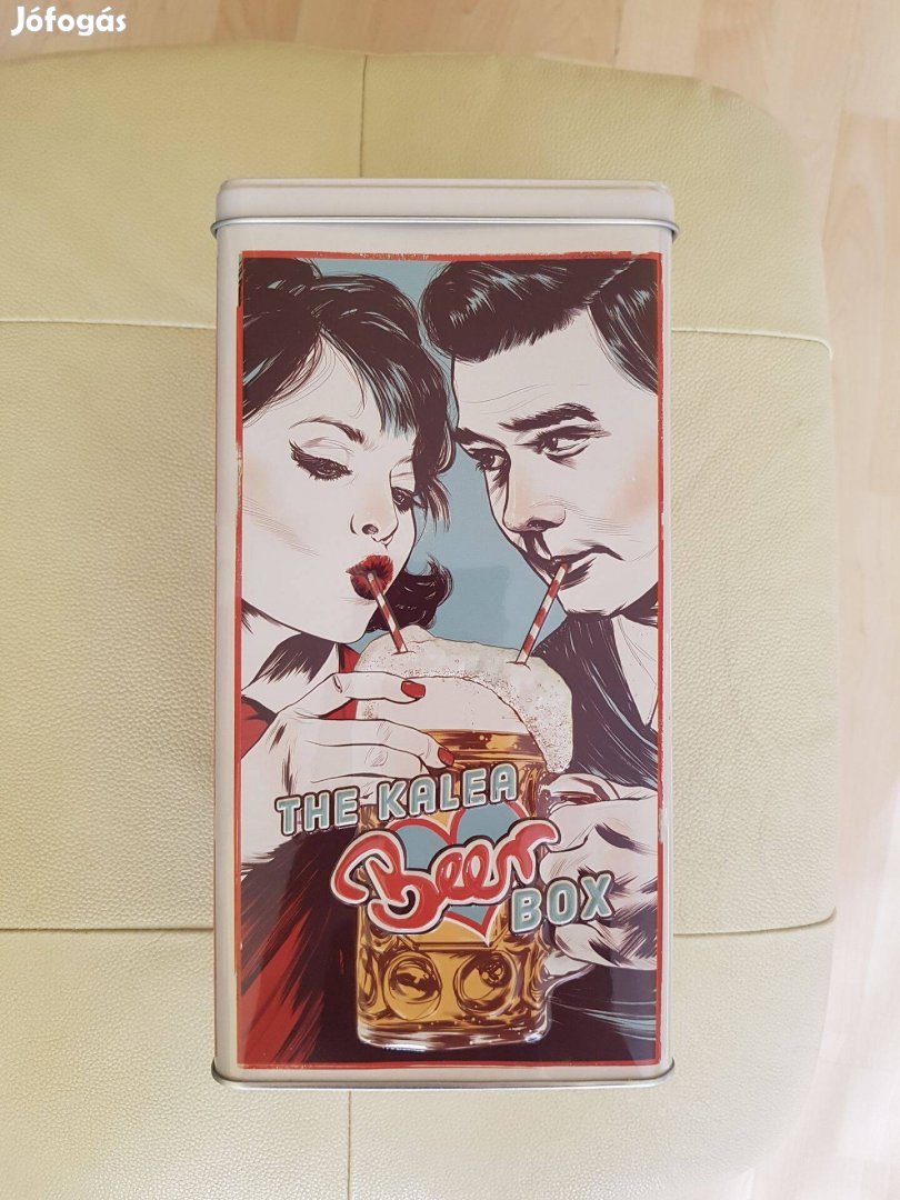 Fém doboz díszdoboz dísz doboz The Kalea beer box