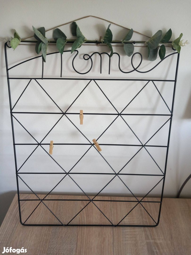 Fém fali fényképtartó, képtartó, képkeret 40×50 cm