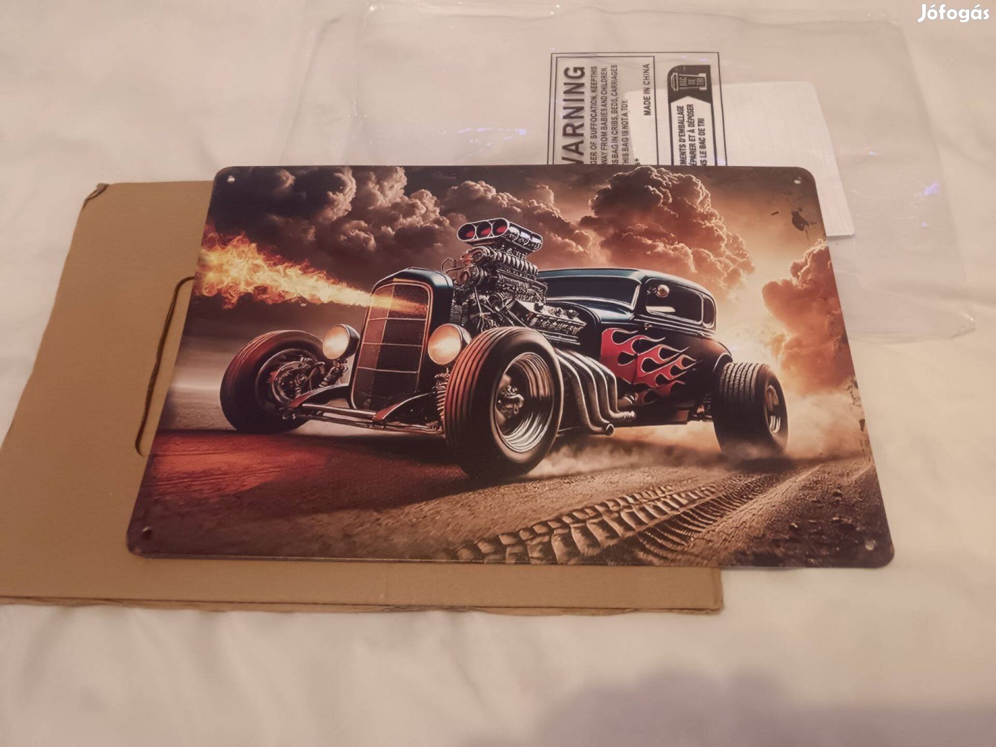 Fém fali kép eladó