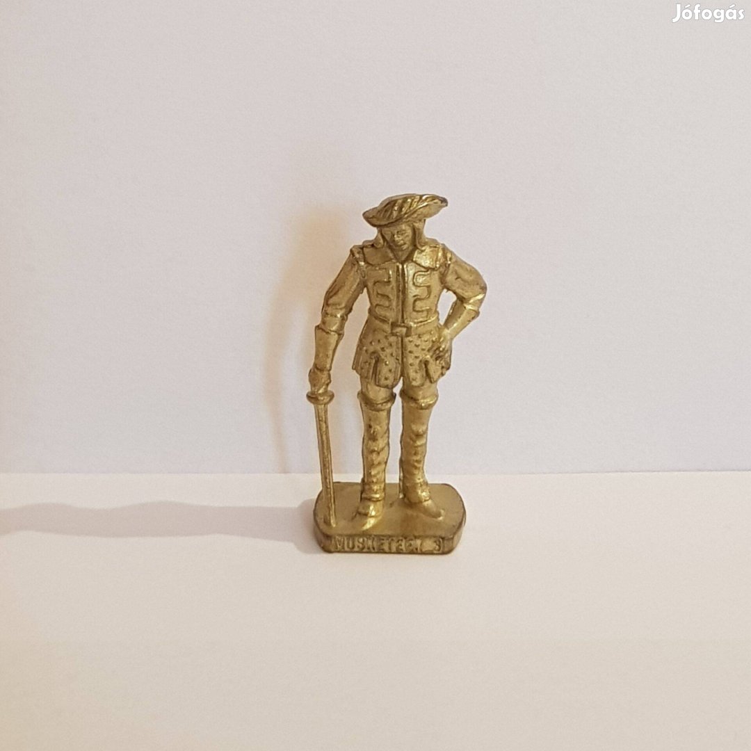 Fém figura - Musketiere Scame Gold
