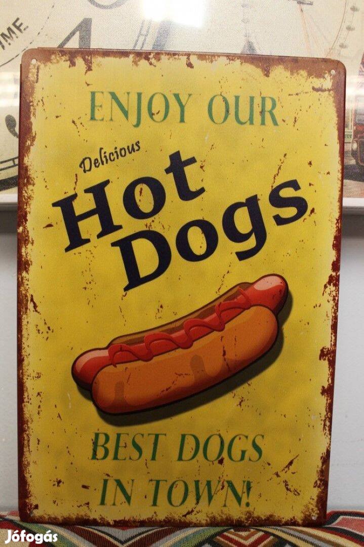 Fém kép Enjoy our hot dogs (40017)