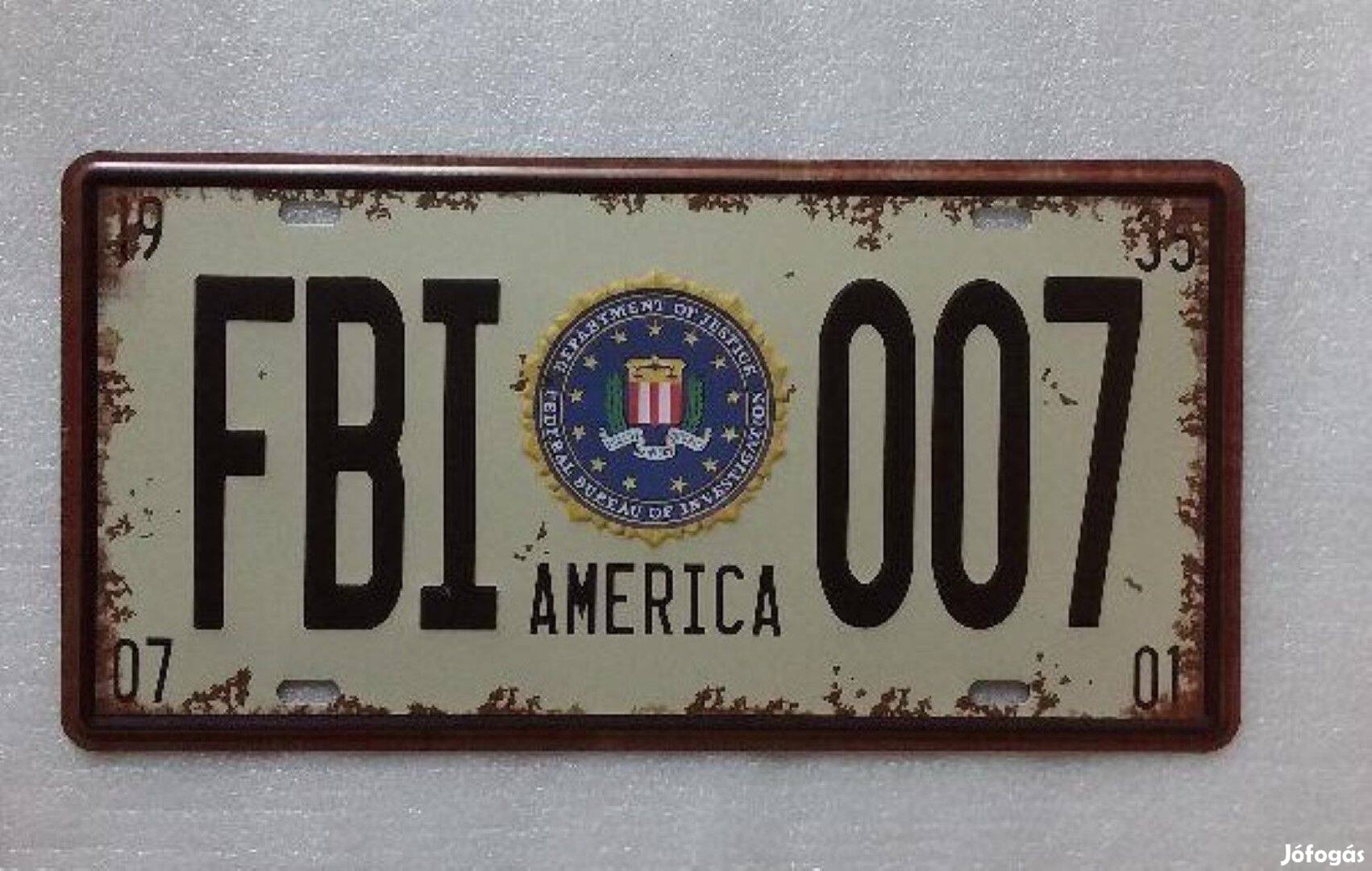 Fém kép FBI 007 (17249)