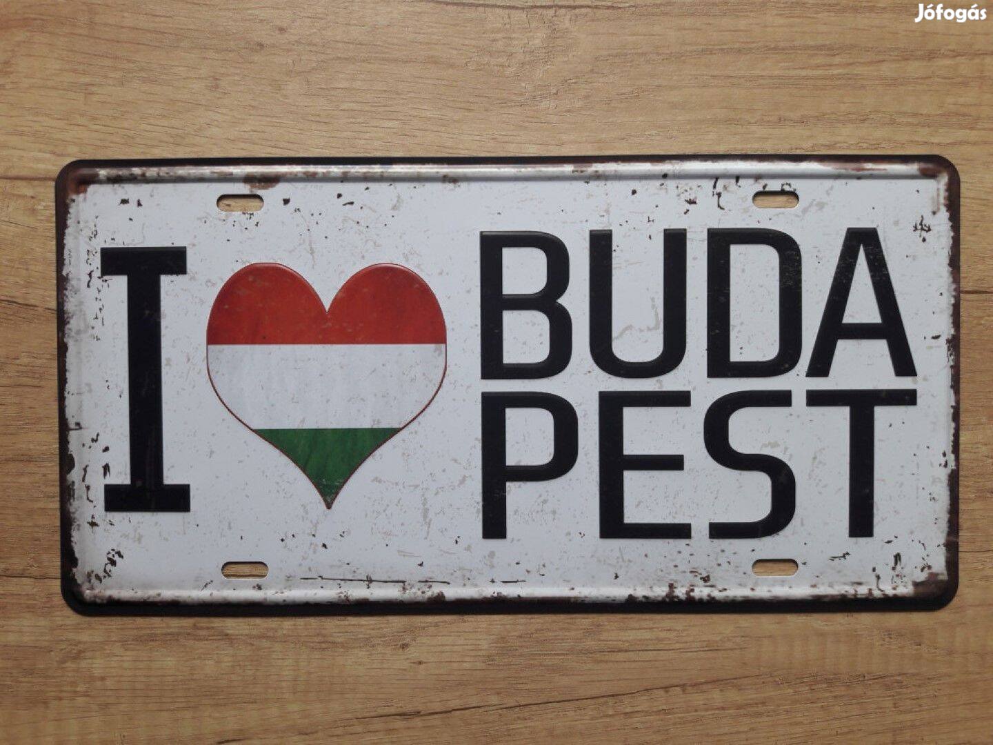 Fém kép I love Budapest (27001)