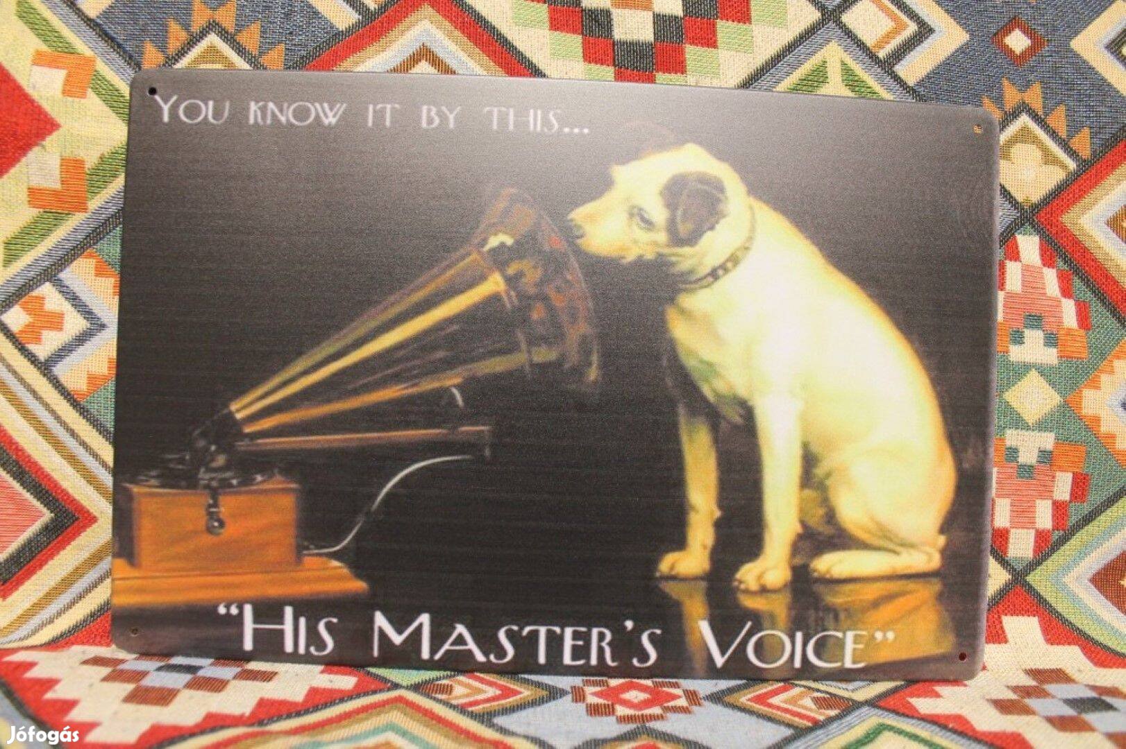 Fém kép: His master's voice (40002)