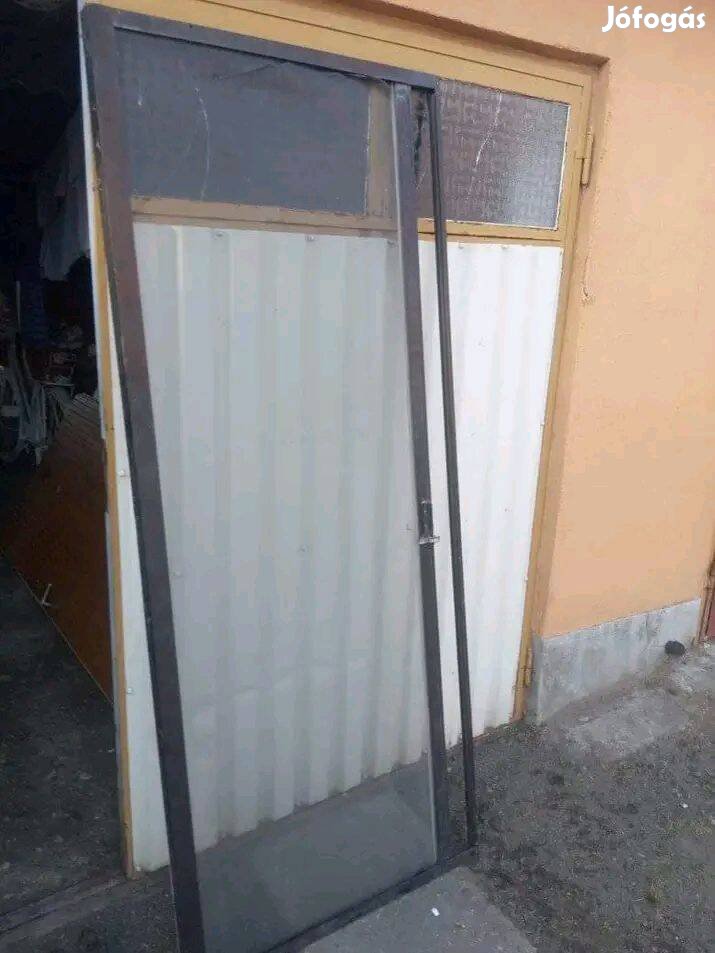 Fém keretes szúnyoghálós ajtó