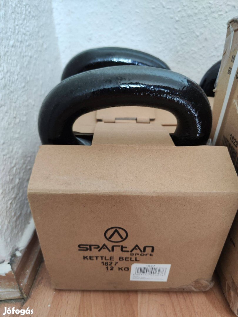 Fém kettlebell 12kg, vadonatúj bontatlan!